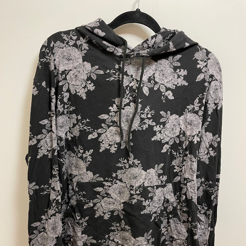 Original Use Floral Print Hoodie
